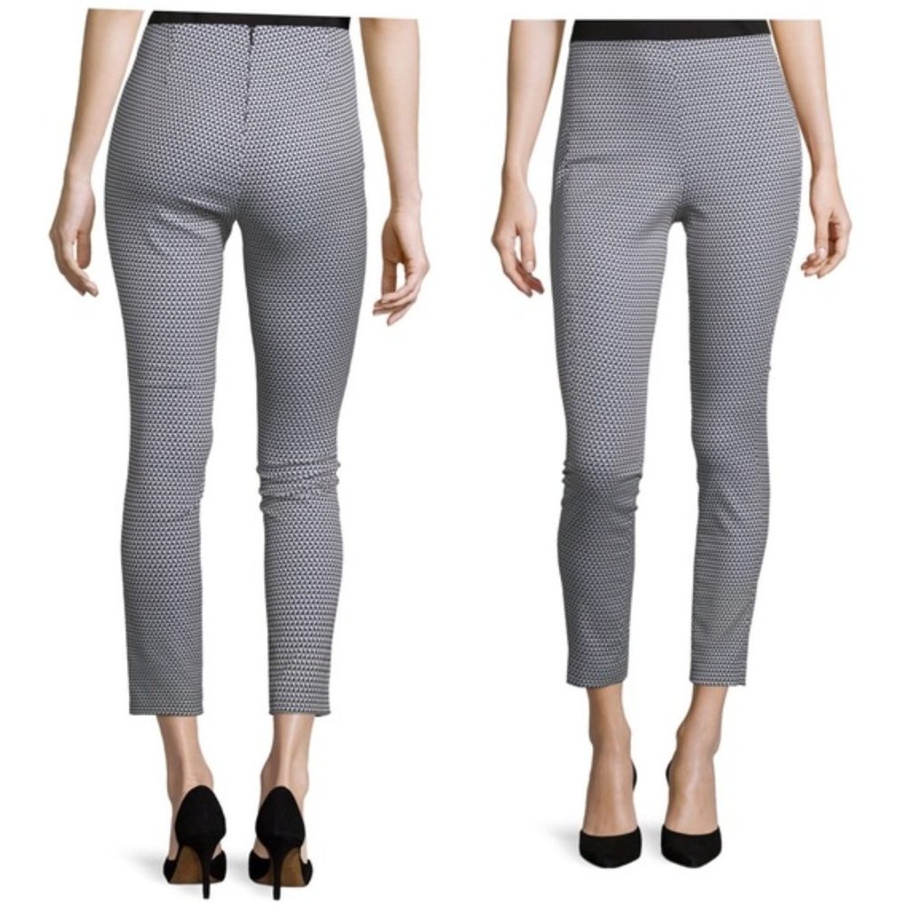 Theory Navalane Arlington Cropped Skinny Ankle Pants 0